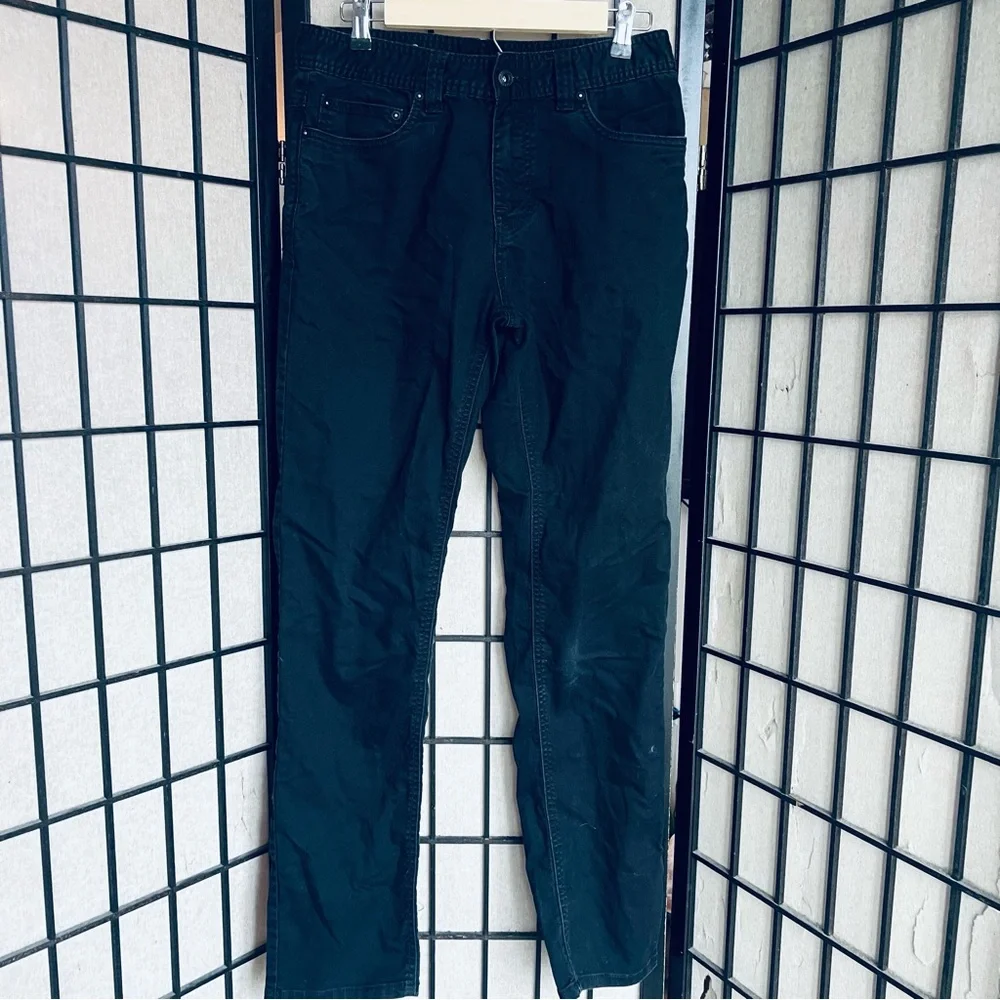 Prana Bridger slim tapered black jeans 30x32 - Picture 1 of 8